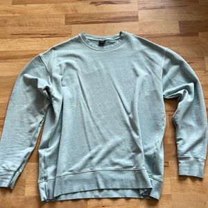 Zara light blue crewneck sweater, XL